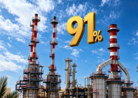 احیای تأسیسات آسیب‌دیده با پیشرفت ۹۱ درصدی در نفت فلات قاره ایران