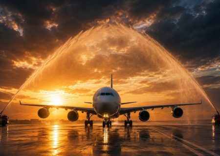 استقرار نخستین هواپیمای دائم در فرودگاه خلیج فارس