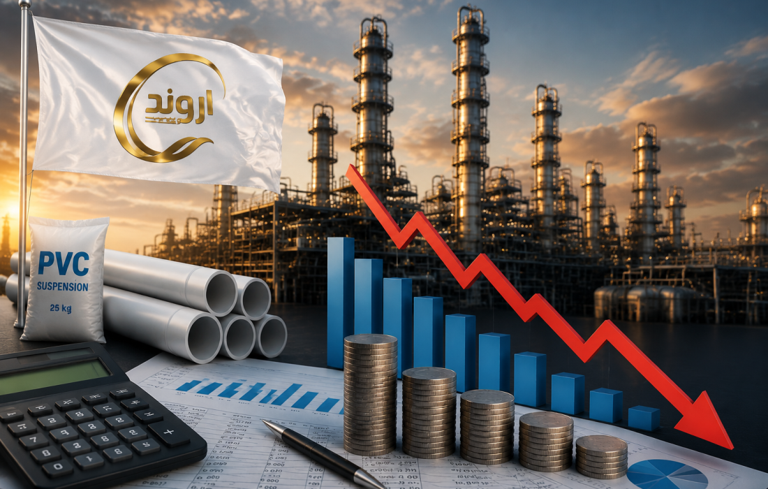 رشد فروش، افت سود در پتروشیمی اروند