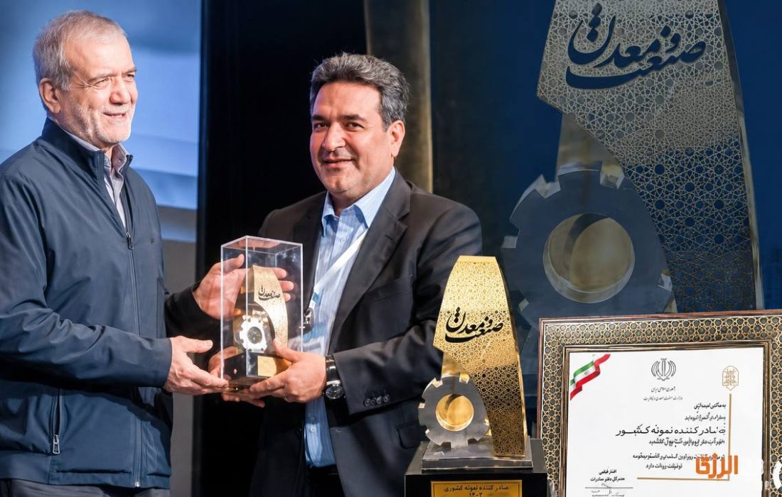 پتروشیمی نوری، واحد نمونه صنعتی کشور شد