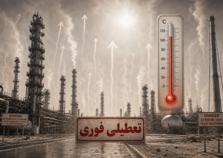 اعلام تعطیلی گسترده در منطقه ویژه پارس؛ گرما کارکنان غیرعملیاتی را خانه‌نشین کرد