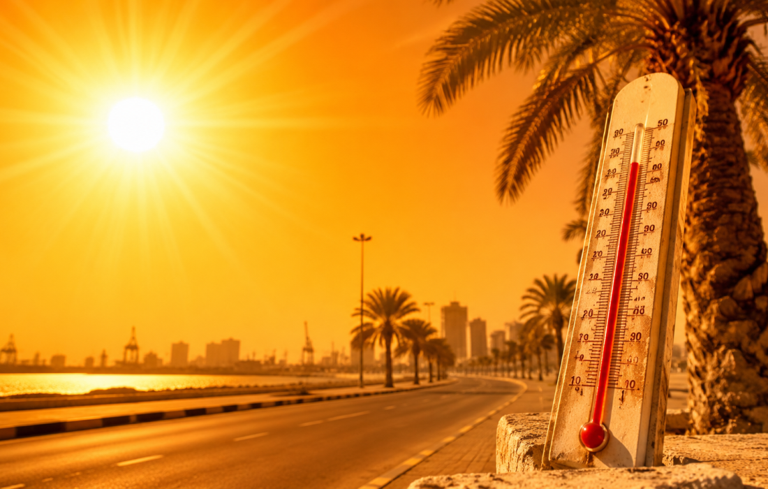 دما در بوشهر به ۵۰ درجه و بالاتر میرسد
