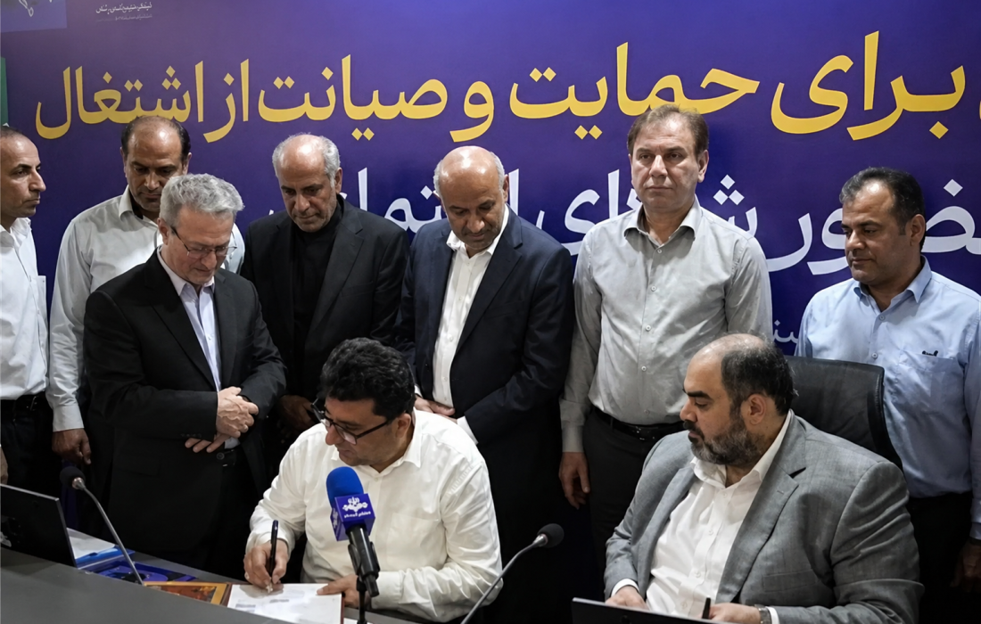 امضای ۴ تفاهمنامه همکاری پتروشیمی جم در سفر وزیر تعاون