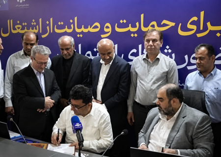 امضای ۴ تفاهم‌نامه همکاری پتروشیمی جم در سفر وزیر تعاون