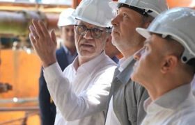 بازدید راهبردی مدیرعامل گروه سرمایه گذاری غدیر از پتروشیمی شیراز