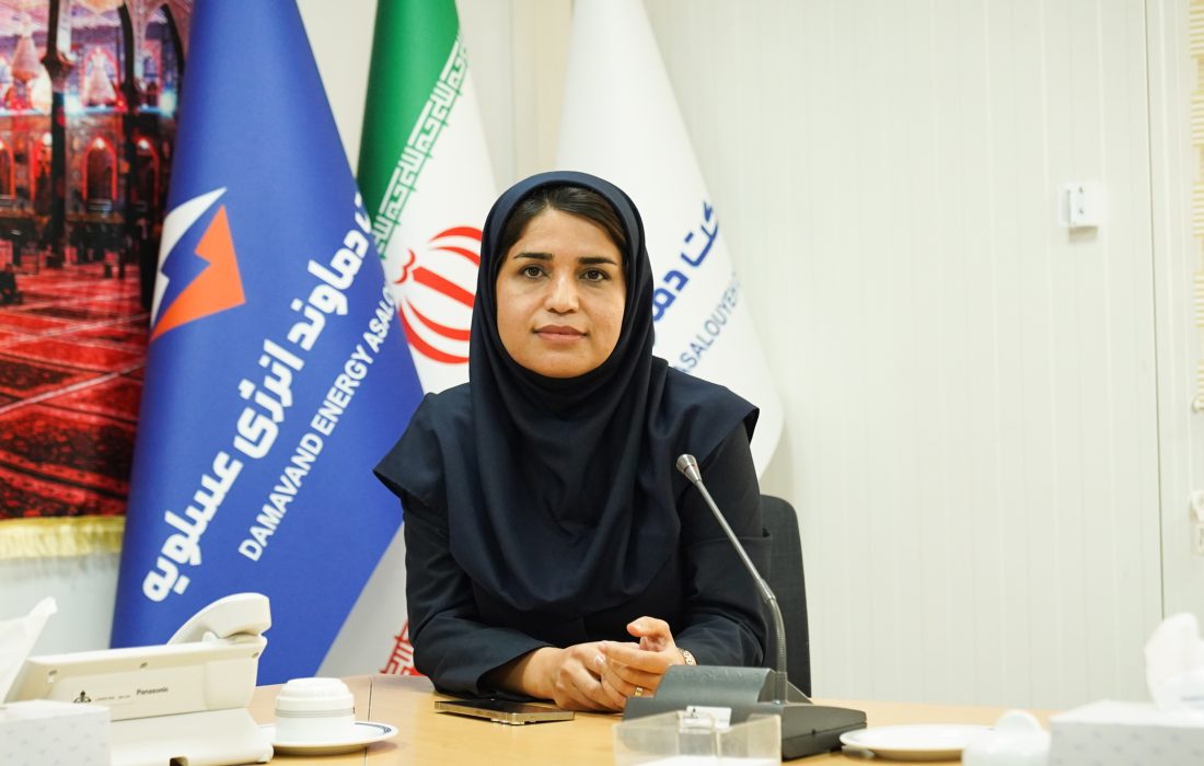 انتصاب طاهره عبدالهی به عنوان سخنگوی کمیته شرایط اضطراری دماوند انرژی عسلویه