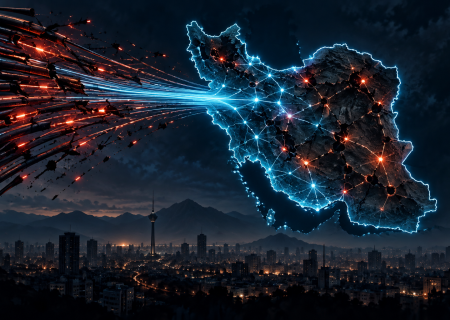 اختلال گسترده اینترنت و کاهش 60 درصدی پهنای باند اینترنت در ایران
