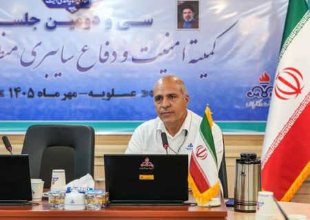 حوزه امنیت سایبری در پارس جنوبی ساختارمند شود